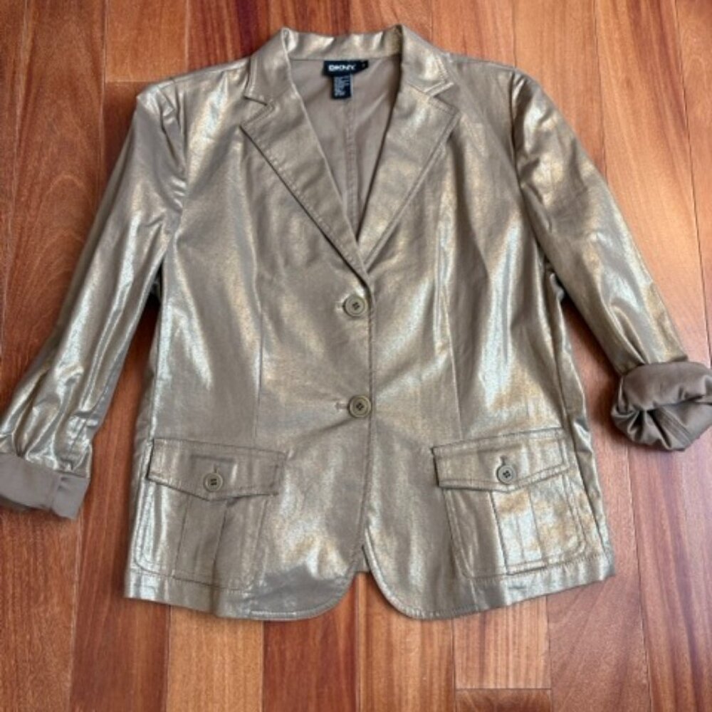 DKNY GOLD BLAZER